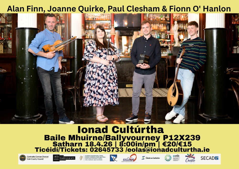 Alan Finn, Joanne Quirke, Paul Clesham, Fionn O’Hanlon: 18/04/2026